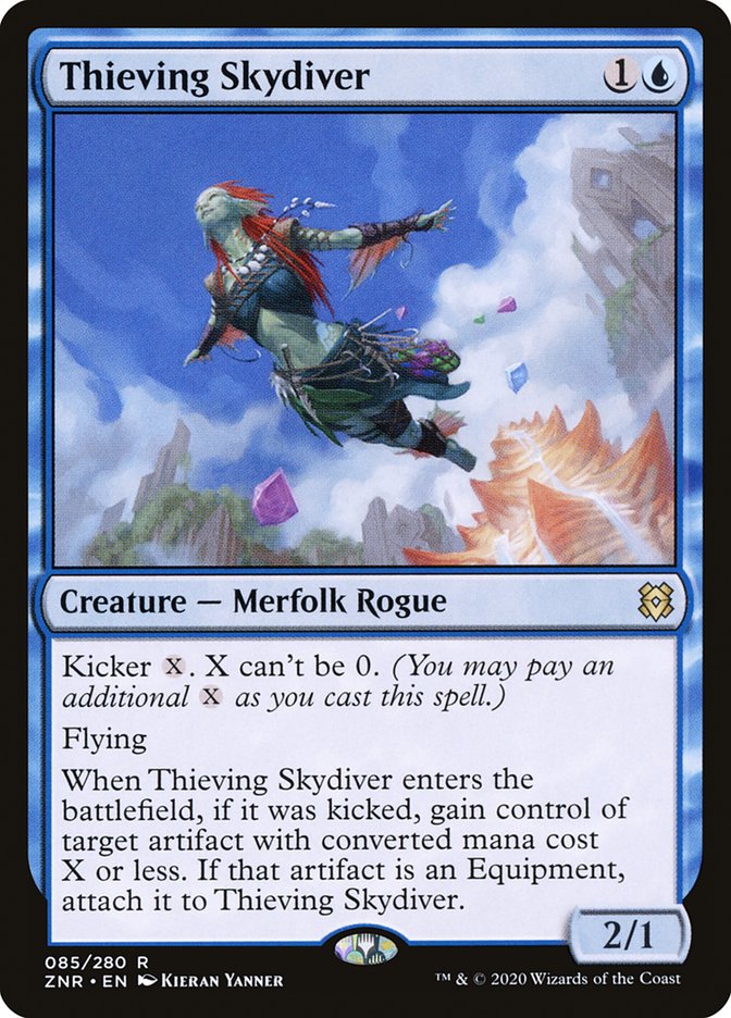 Thieving Skydiver [Zendikar Rising]