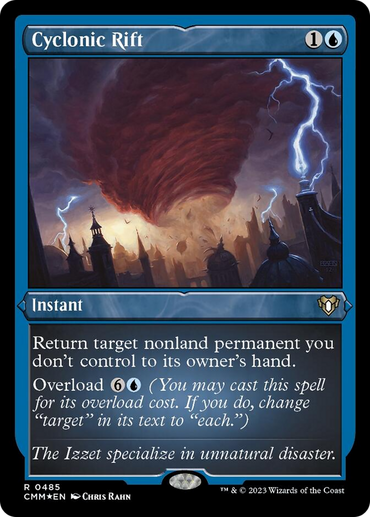 Cyclonic Rift (Foil Etched) [Commander Masters]