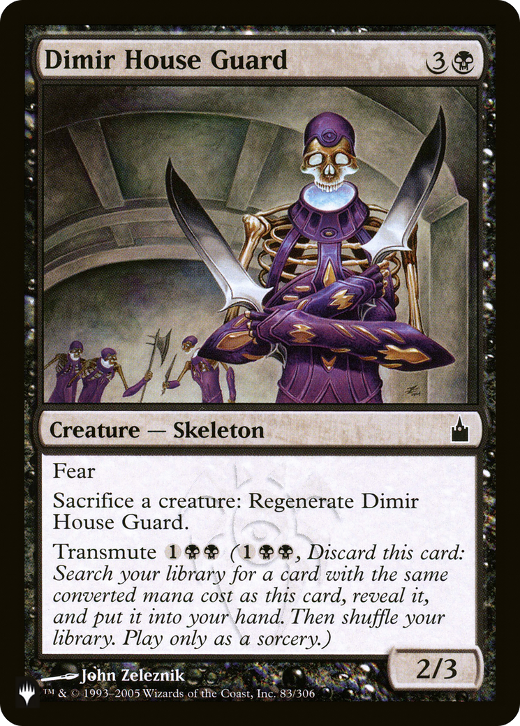 Dimir House Guard [The List]