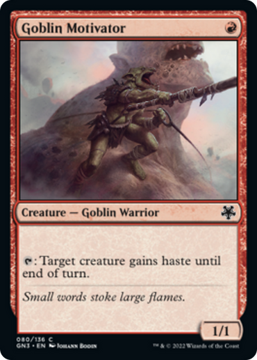 Goblin Motivator [Game Night: Free-for-All]