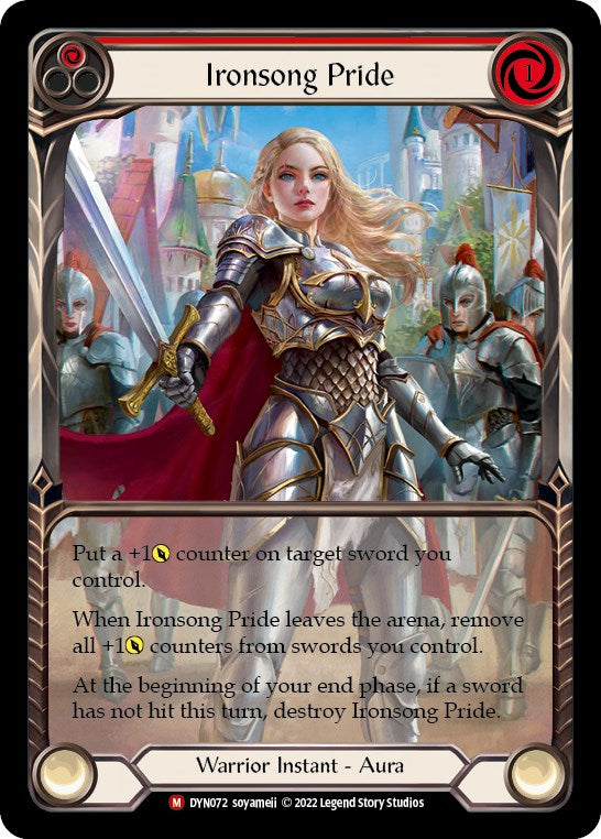 Ironsong Pride (Extended Art) [DYN072] (Dynasty)  Rainbow Foil