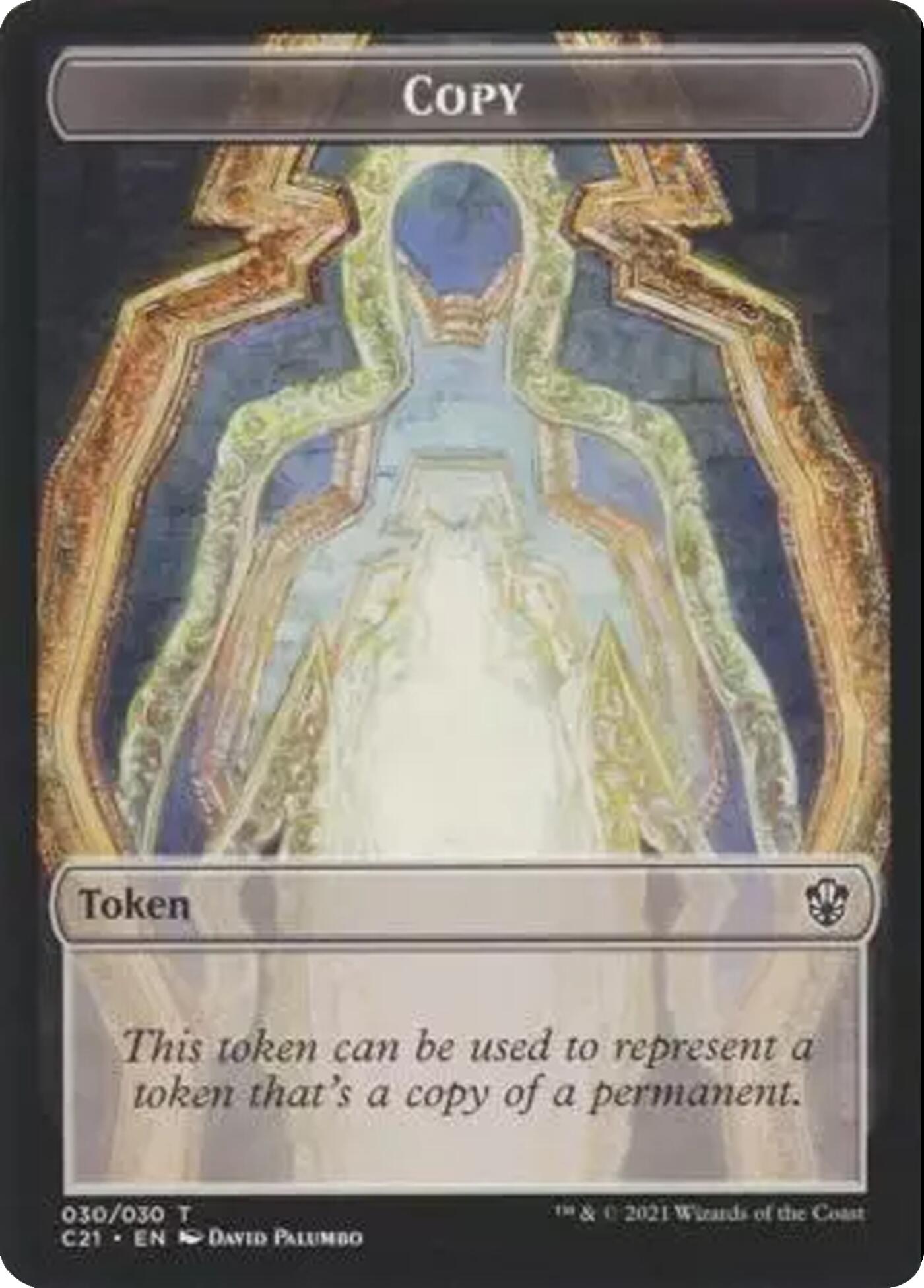 Copy // Land Mine Double-Sided Token [Secret Lair Drop Series]