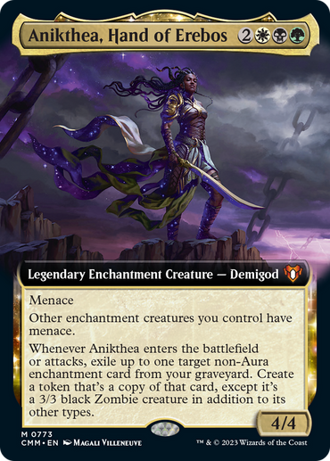 Anikthea, Hand of Erebos (Extended Art) [Commander Masters]