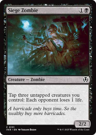 Siege Zombie [Innistrad Remastered]