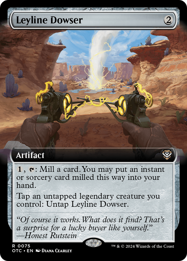 Leyline Dowser (Extended Art) [Outlaws of Thunder Junction Commander]