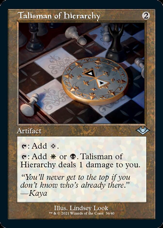 Talisman of Hierarchy (Retro) [Modern Horizons]