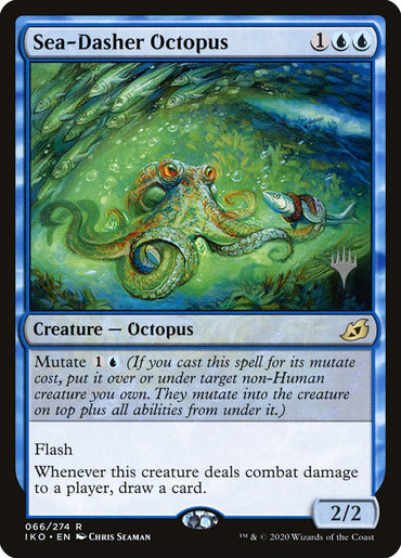 Sea-Dasher Octopus (Promo Pack) [Ikoria: Lair of Behemoths Promos]