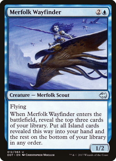 Merfolk Wayfinder [Duel Decks: Merfolk vs. Goblins]