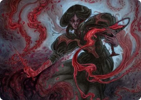 Change of Fortune Art Card [Innistrad: Crimson Vow Art Series]