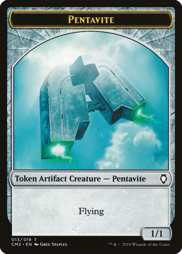 Pentavite Token [Commander Anthology Volume II Tokens]