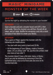 Monster of The Week (Magic Minigame) [Innistrad: Crimson Vow Minigame]