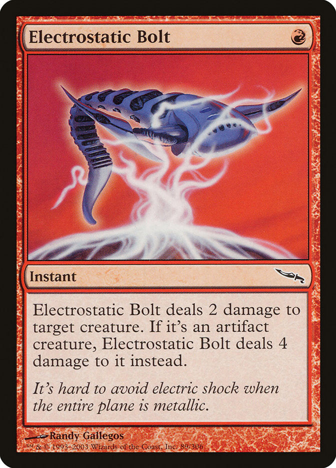 Electrostatic Bolt [Mirrodin]