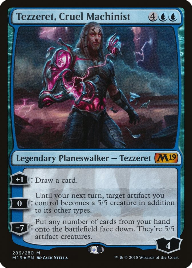 Tezzeret, Cruel Machinist [Core Set 2019]