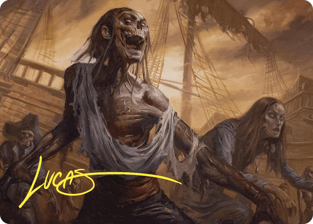 Rise from the Tides Art Card (Gold-Stamped Signature) [Commander Masters Art Series]