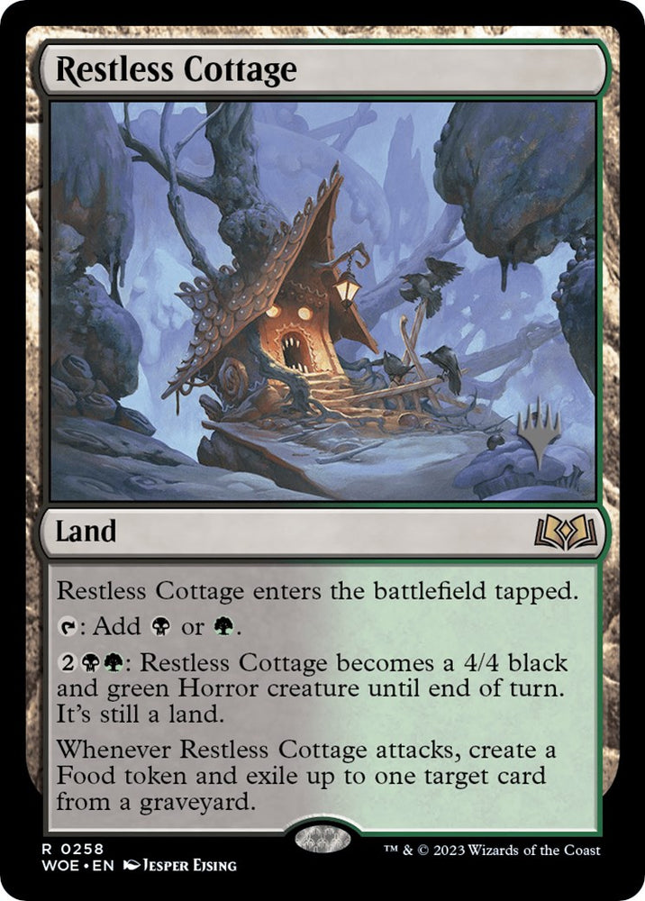 Restless Cottage (Promo Pack) [Wilds of Eldraine Promos]