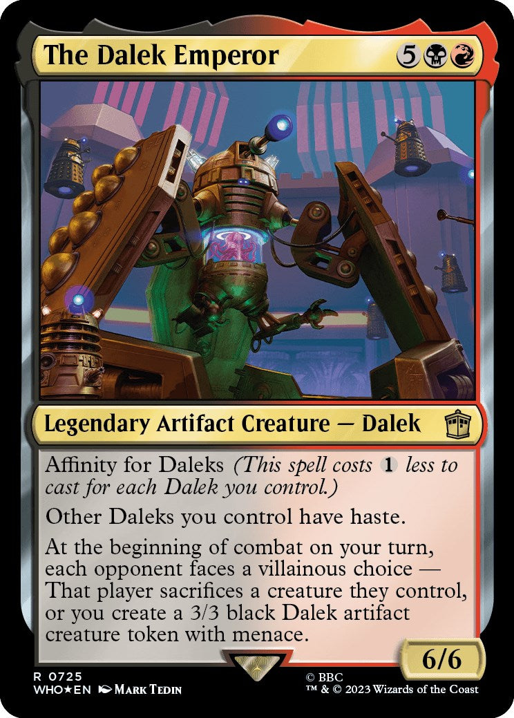 The Dalek Emperor (Surge Foil) [Doctor Who]