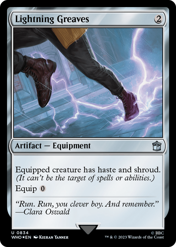 Lightning Greaves (Surge Foil) [Doctor Who]