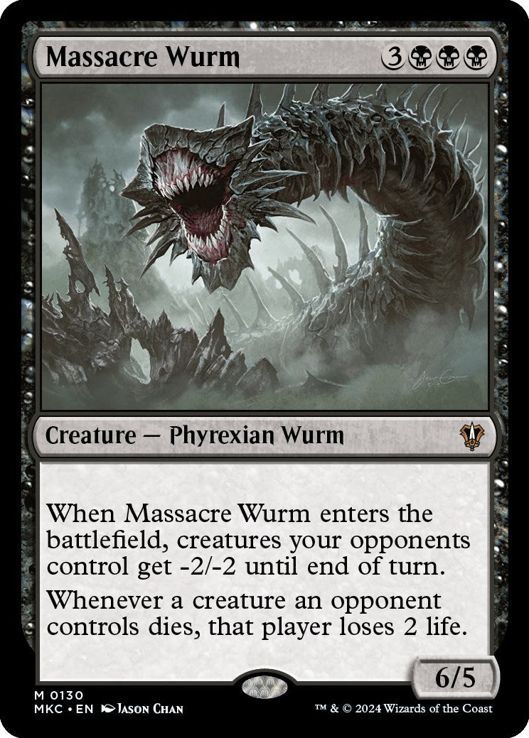 Massacre Wurm [Murders at Karlov Manor Commander]