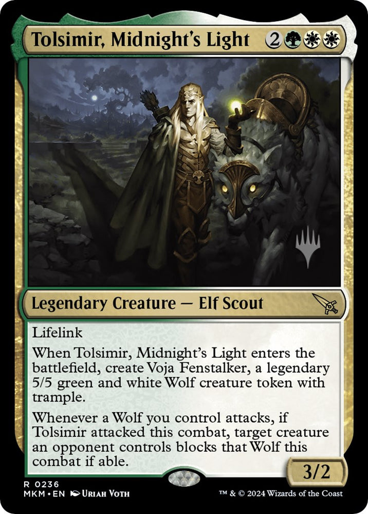 Tolsimir, Midnight's Light (Promo Pack) [Murders at Karlov Manor Promos]