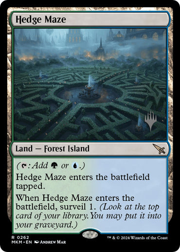 Hedge Maze (Promo Pack) [Murders at Karlov Manor Promos]