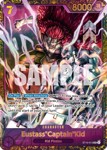 Eustass"Captain"Kid (ST10-013) [One Piece Promotion Cards]