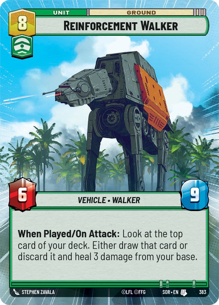 Reinforcement Walker (Hyperspace) (383) [Spark of Rebellion]