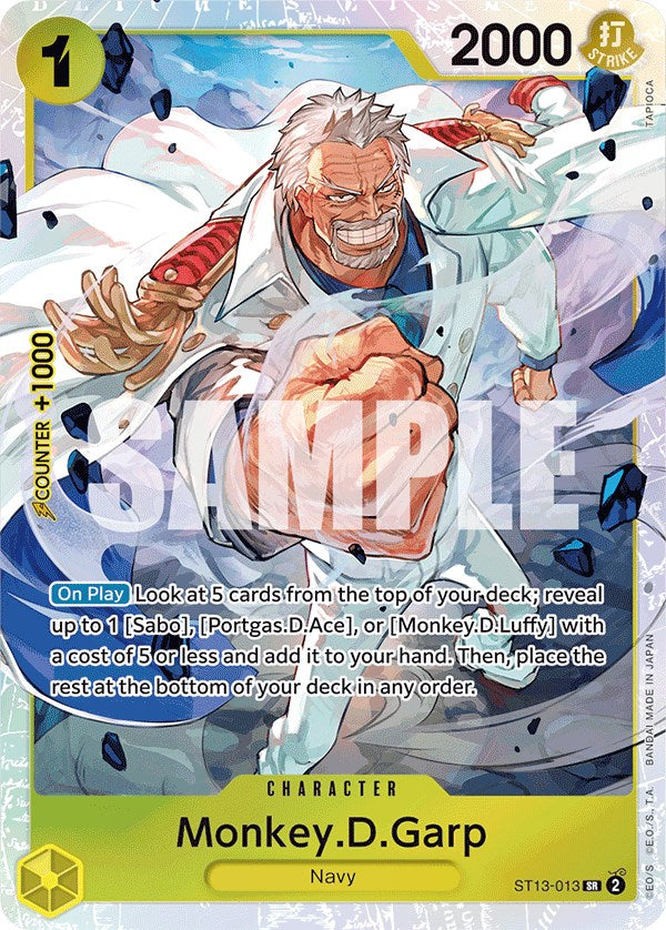 Monkey.D.Garp [Ultra Deck: The Three Brothers]