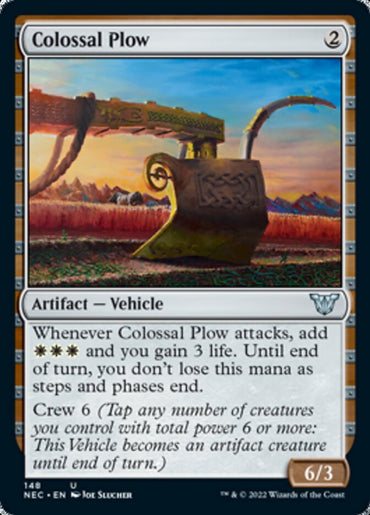 Colossal Plow [Kamigawa: Neon Dynasty Commander]