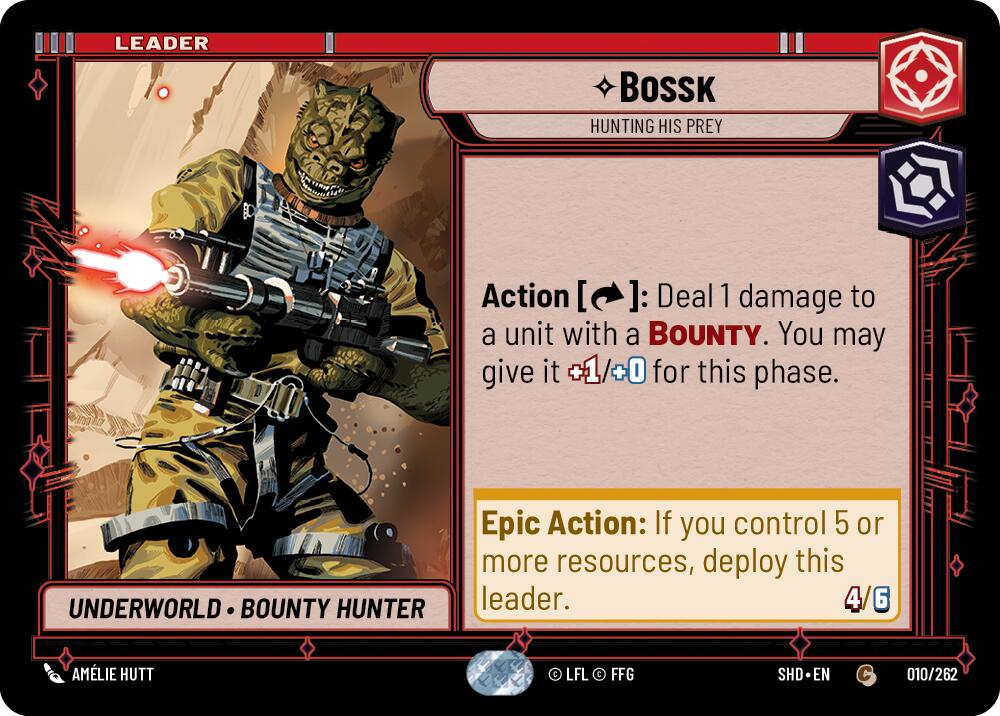 Bossk - Hunting His Prey (010/262) [Shadows of the Galaxy]