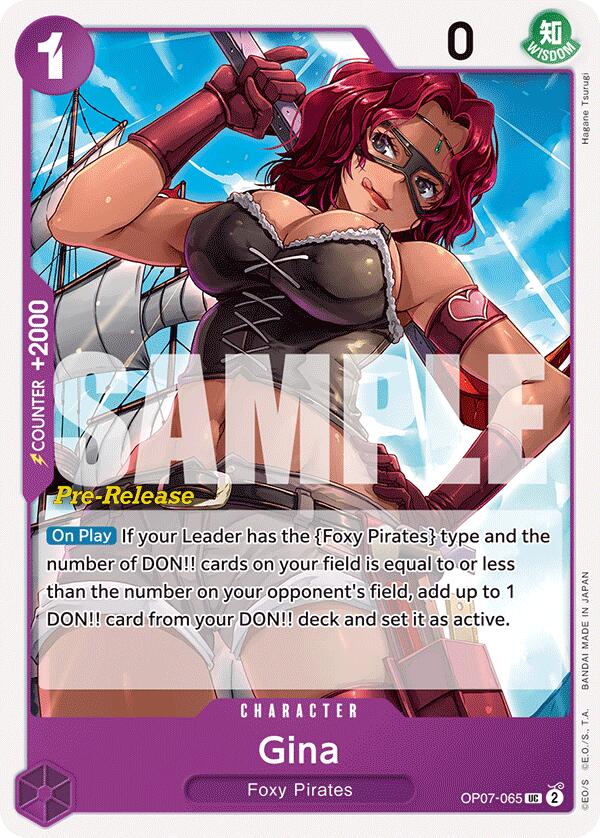 Gina [500 Years in the Future Pre-Release Cards]