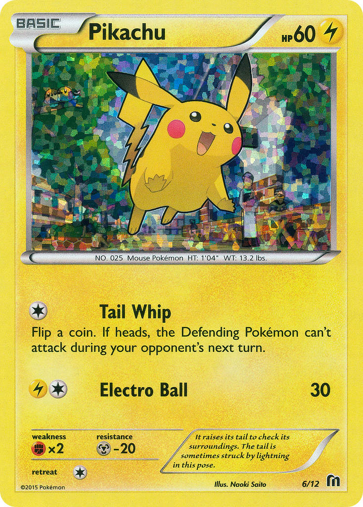 Pikachu (6/12) [McDonald's Promos: 2016 Collection]