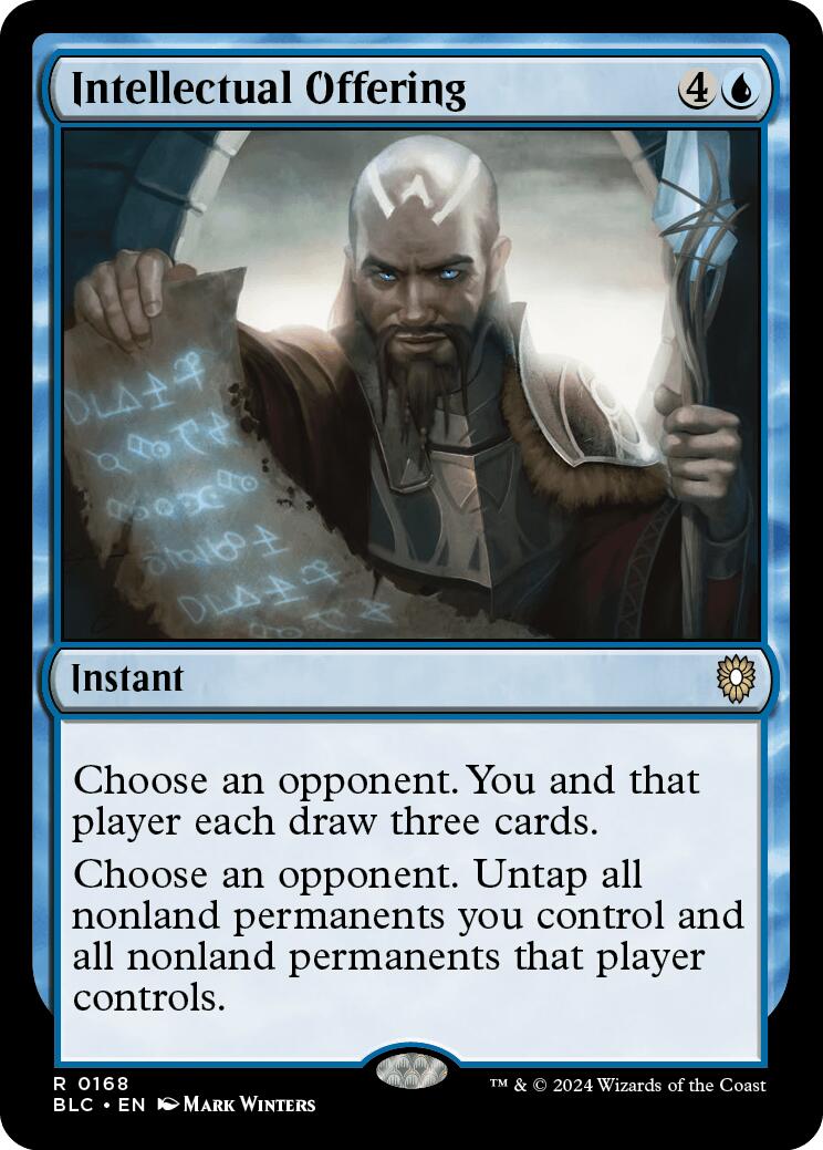 Intellectual Offering [Bloomburrow Commander]