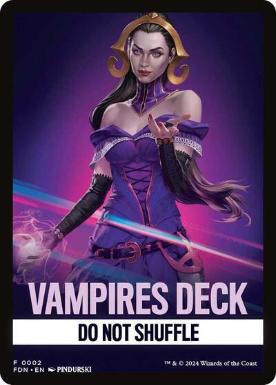 Vampires Deck Theme Card [Foundations Jumpstart Front Cards]