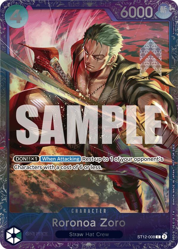 Roronoa Zoro (Treasure Cup 2024) [One Piece Promotion Cards]