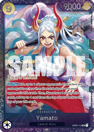 Yamato (Championship 2024 Finals 2nd Place) [One Piece Promotion Cards]