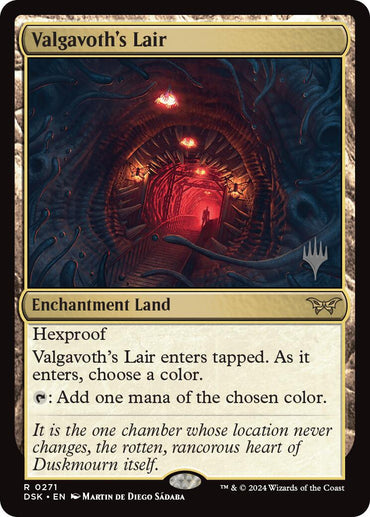 Valgavoth's Lair (Promo Pack) [Duskmourn: House of Horror Promos]