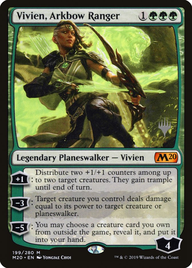 Vivien, Arkbow Ranger (Promo Pack) [Core Set 2020 Promos]