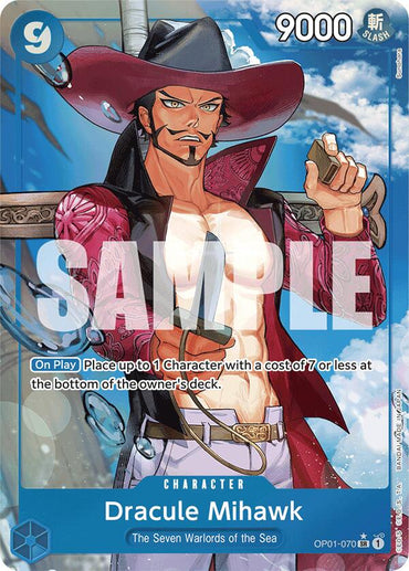 Dracule Mihawk (OP01-070) (Alternate Art) [Premium Booster -The Best-]