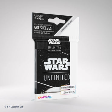 Star Wars: Unlimited - Art Sleeves (Card Back White)