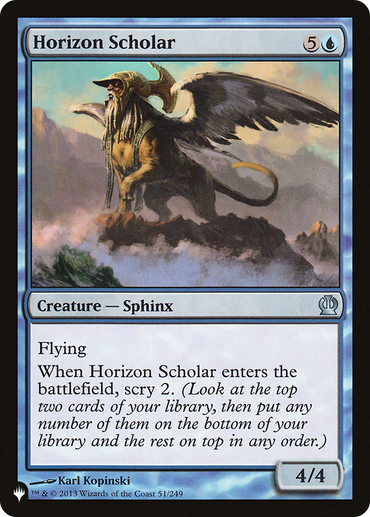 Horizon Scholar [The List]