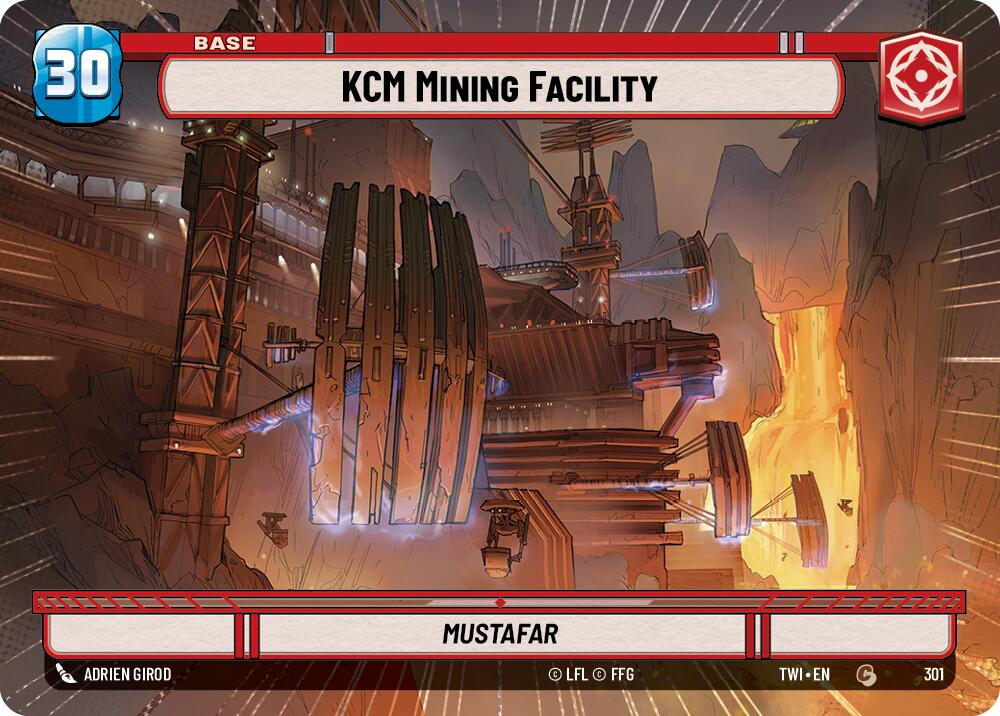 MCM Mining Facility // Battle Droid (Hyperspace) (301 // T03) [Twilight of the Republic]