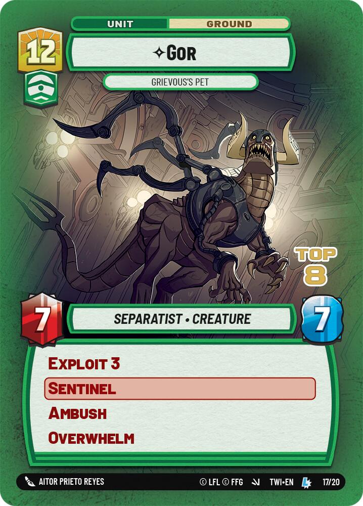 Gor - Grievous's Pet (Top 8) (17/20) [Store Showdown Promos]