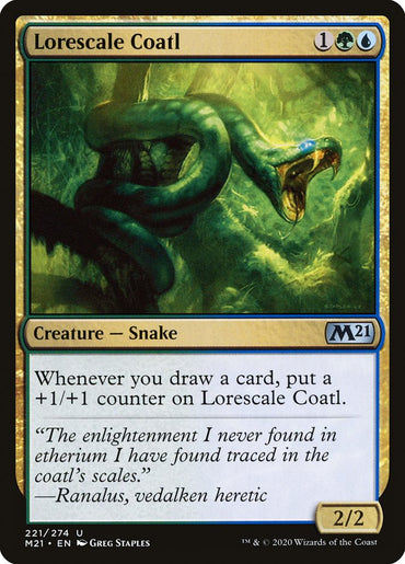 Lorescale Coatl [Core Set 2021]