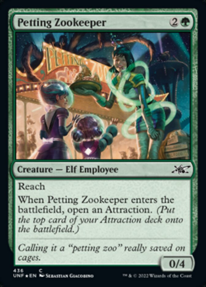 Petting Zookeeper (Galaxy Foil) [Unfinity]