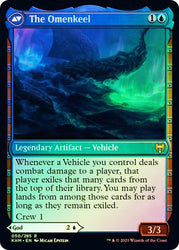 Cosima, God of the Voyage // The Omenkeel [Kaldheim Prerelease Promos]