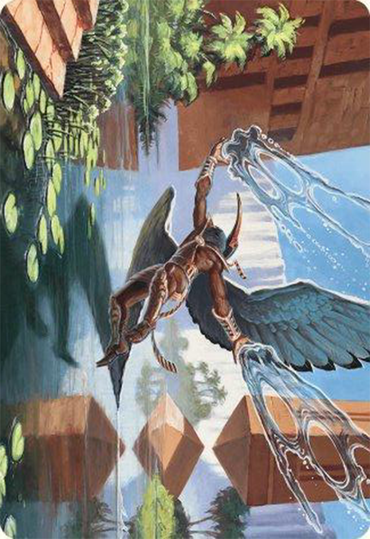 Nadu, Winged Wisdom Art Card [Modern Horizons 3 Art Series]