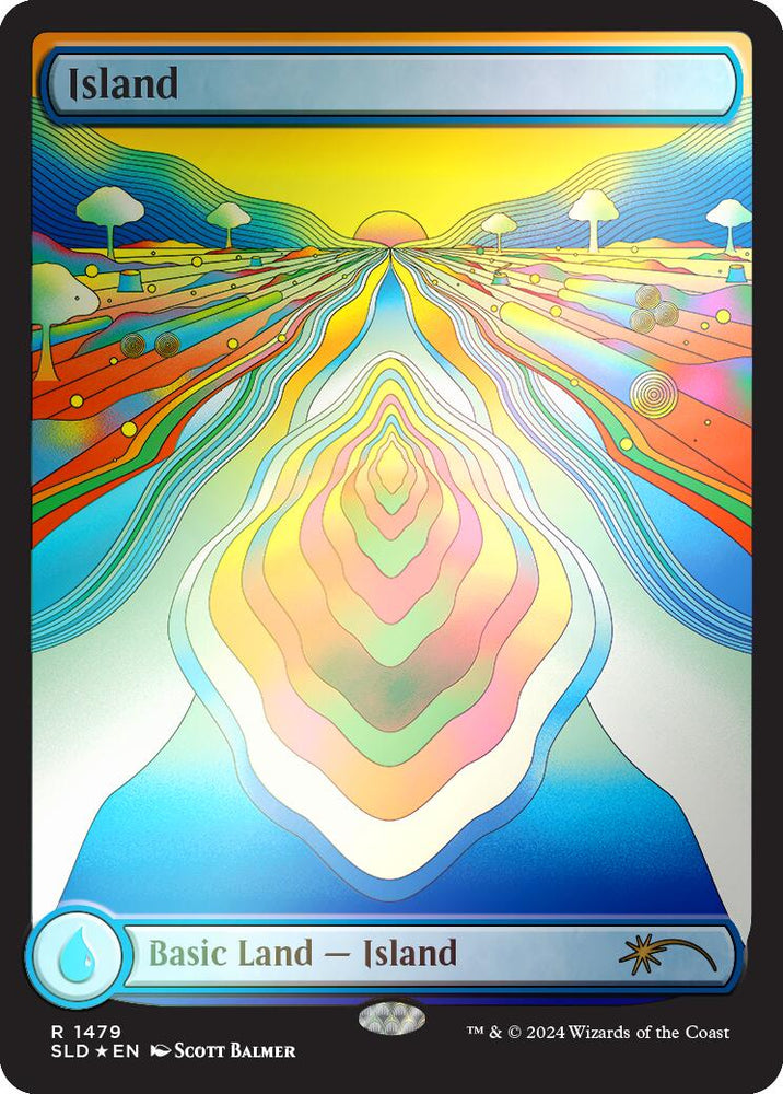 Island (1479) (Rainbow Foil) [Secret Lair Drop Series]