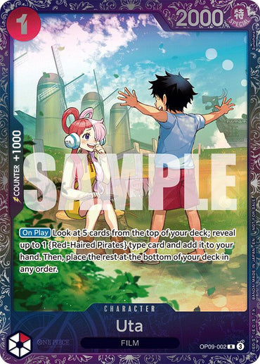 Uta (Treasure Cup 2025) [One Piece Promotion Cards]