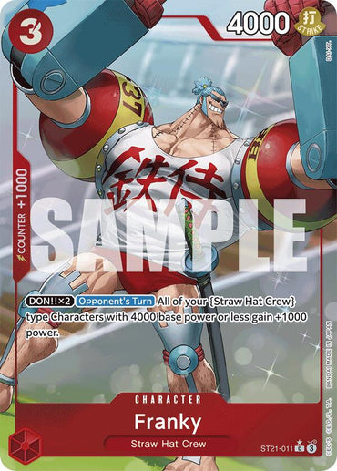 Franky (Parallel) [Starter Deck EX: Gear 5]