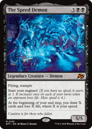 The Speed Demon (Promo Pack) [Aetherdrift Promos]